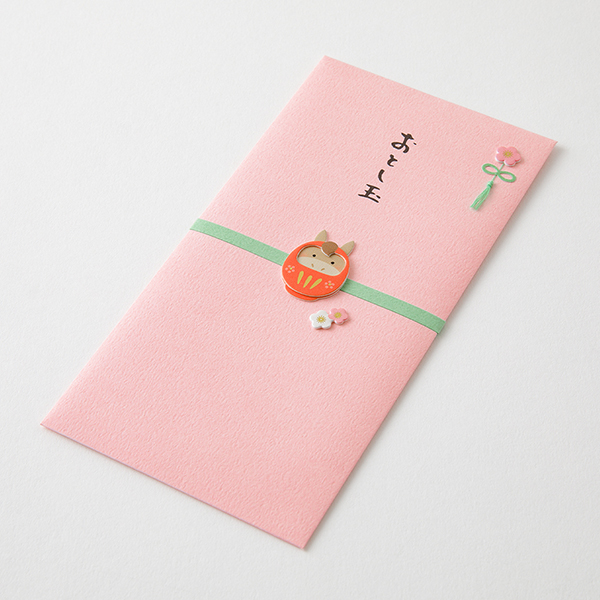 祝儀袋｜PC おとし玉 金封 干支だるま柄 午(25693006)｜ミドリ