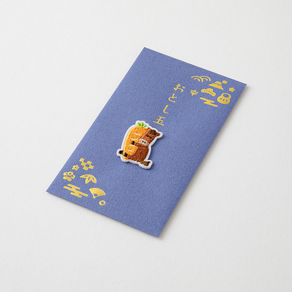 ぽち袋 おとし玉｜刺繍 おとし玉 ぽち袋 馬とにんじん柄(25703006