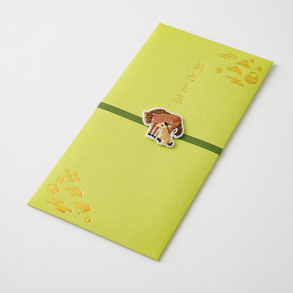 小柄袋【親子獅子図】穂先#合法サイズ 小柄袋【親子獅子図】穂先#合法