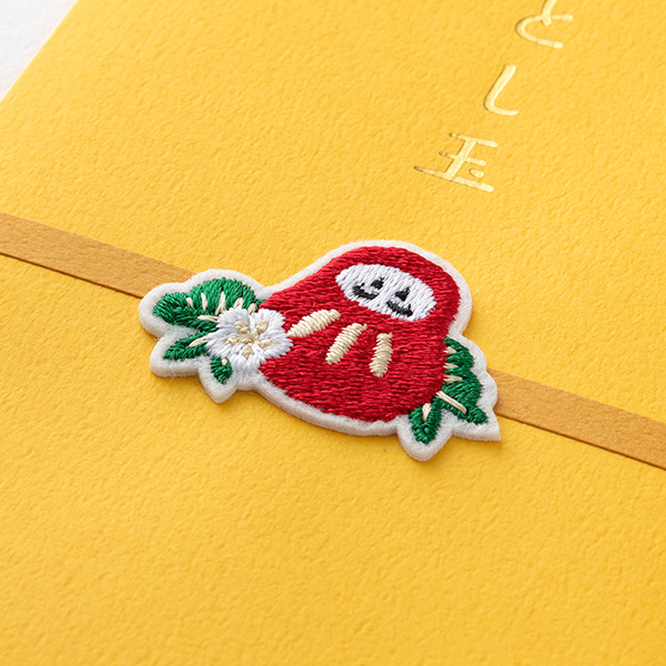祝儀袋｜刺繍 おとし玉 金封 だるま柄(25737006)｜ミドリオンラインストア