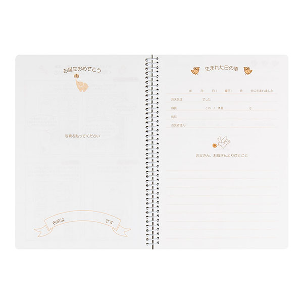 日記｜HF ダイアリー＜A5＞ 育児日記 (26007006)