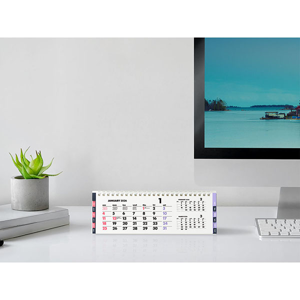 2026年版カレンダー｜【イノベーター カレンダー】 卓上 スリム 2026