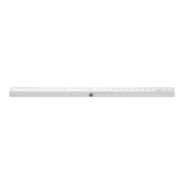 定規｜アルミ マルチ定規＜30cm＞ シルバーA(42285006)