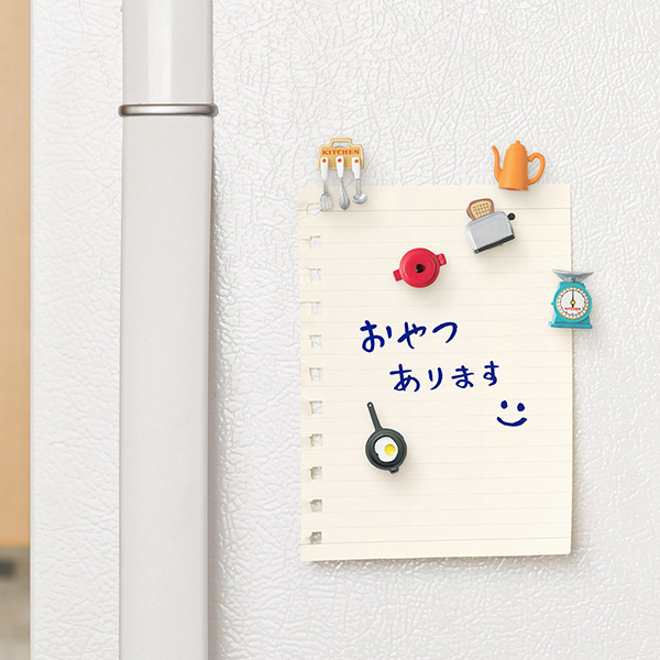 ミニマグネット 6個入 キッチン柄B (49888006)｜ミドリオンラインストア