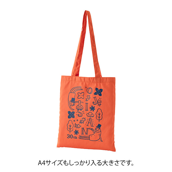 トートバッグ 赤 オジサン30th(55315006)