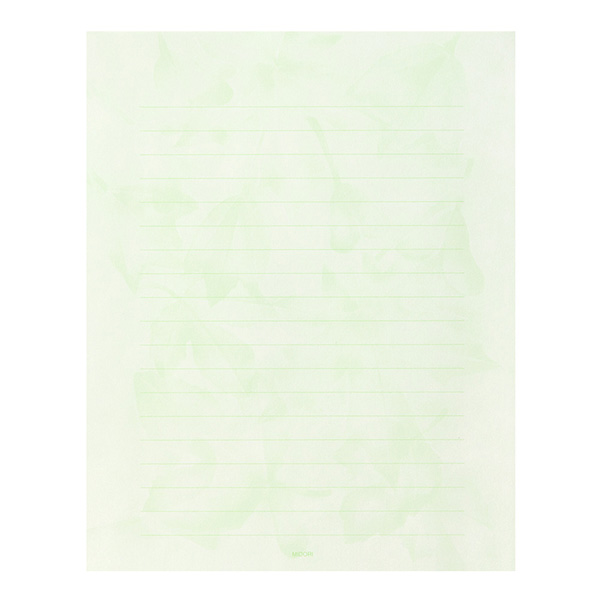 レターセット 森色ノキモチ(86100006)｜ミドリオンラインストア