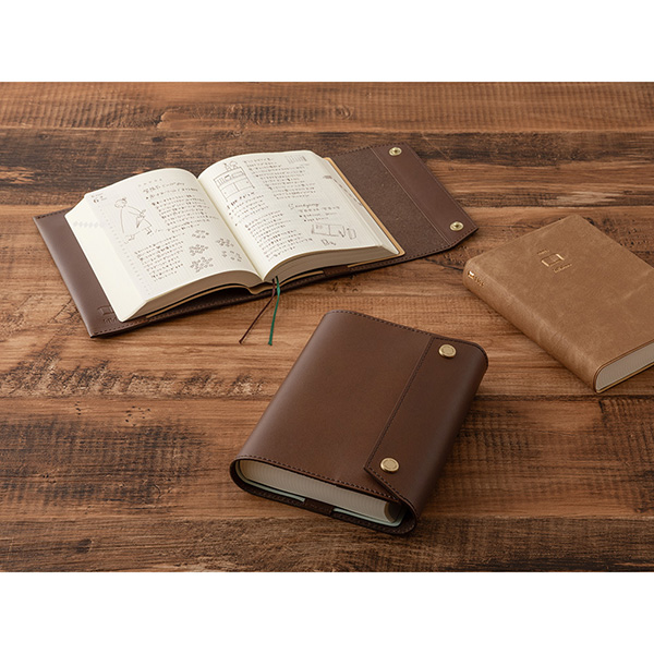 限定】hibino手帳カバー ＜A6＞ 本革(91802756)｜ミドリオンラインストア