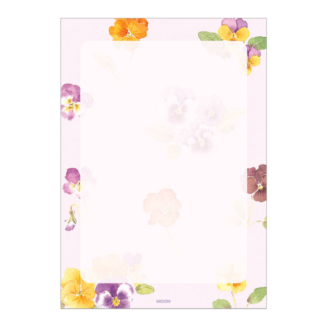 メモ カントリータイム 花柄 (91802108)