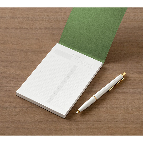 ストア限定 メモパッド A6 1日の作業 予定 ミドリオンラインストア