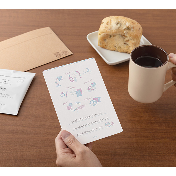 限定】カード ドリップバッグ・封筒付 パンとエスプレッソと 夜