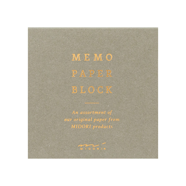 ストア限定】オリジナル用紙11種 ブロックメモ （91804289）｜ミドリ