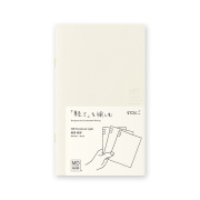 MDノート ライト＜新書＞ 無罫 3冊組A(15300006)