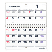 【イノベーター カレンダー】 壁掛 インハンド 2026年版 31403006 ★＋1点で今なら送料無料★