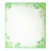 カラー色紙 ラメ クローバー柄 (33116006)