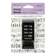 スタンプ 回転印 ダイヤル つながる柄(35581006)