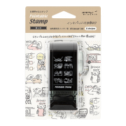 スタンプ 回転印 ダイヤル 推し活柄(35584006)