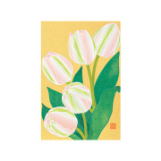 ポストカード チューリップ柄 S3(80018006)