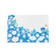 ポストカード ネモフィラ柄 S2(80023006)