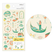 手帳用シール イタリア柄(82712006)