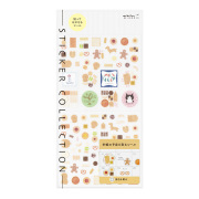 手帳用シール 余白 クッキー柄(82742006)