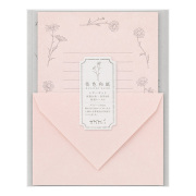 レターセット 花色和紙 ピンクA(86929006)