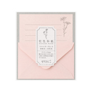 花色和紙 ミニレターセット ピンク(86938006)