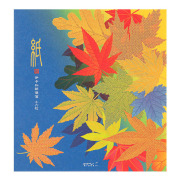 便箋 シルク 落ち葉柄 S2(87181006)