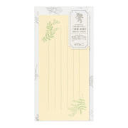 一筆箋 封筒付 花色和紙 黄(89574006)