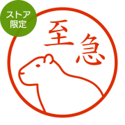 ★Amazon Pay・PayPay・代引き不可★【ストア限定】オーダーネーム印 カピバラ柄(91803409)/東-5311