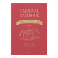 生産終了品★【2024年版】ポケットダイアリー＜B6＞ カーニバル柄(22257006)