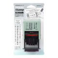 【送料無料】スタンプ 回転印 日付 動物ふきだし柄(35457006)