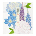 便箋 4柄入 夏の花柄 S5(85949006)