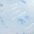 カラー色紙 二つ折り 青い鳥柄 (33139006)
