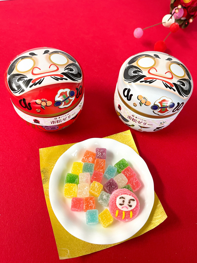 だるまゼリー缶／招き猫ゼリー缶