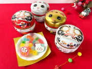 だるまゼリー缶／招き猫ゼリー缶