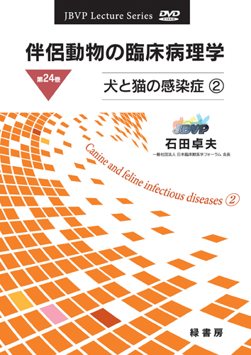 伴侶動物の臨床病理学 DVD 第24巻 犬と猫の感染症２