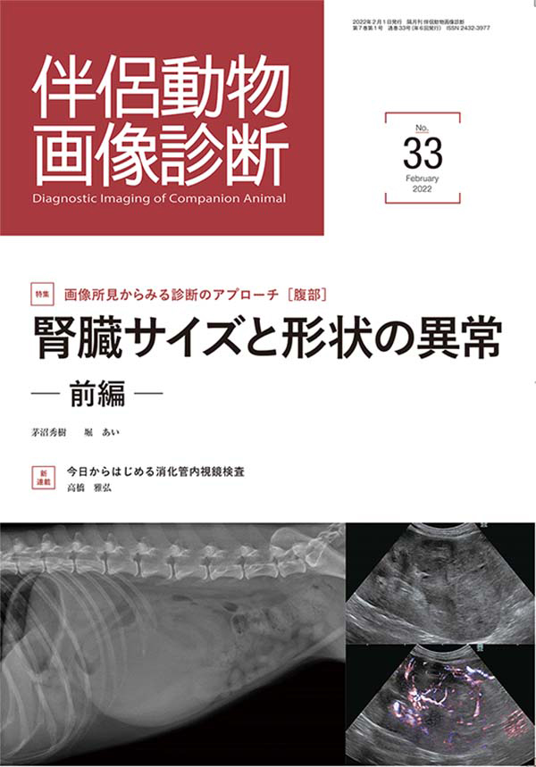 伴侶動物画像診断 No.33（2022年2月号）