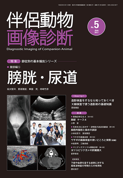 伴侶動物画像診断 No.5（2017年6月号）