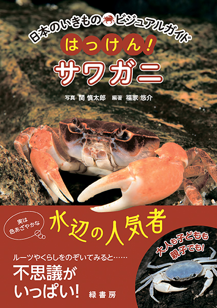 日本のいきものビジュアルガイド はっけん！ サワガニ 株式会社 緑書房