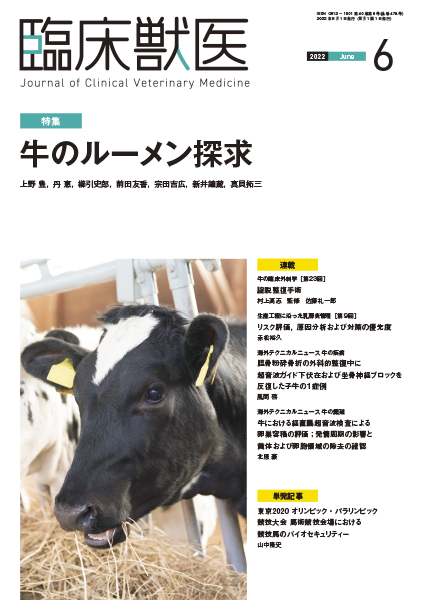 臨床獣医　2022年6月号