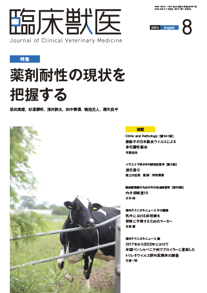臨床獣医　2024年8月号