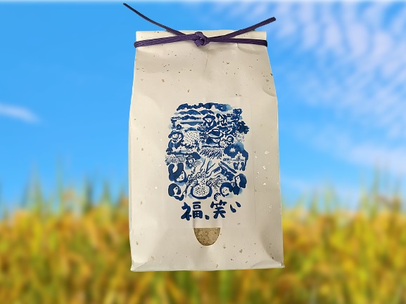 入荷待ち　令和７年　福、笑い　ふくわらい（福島県須賀川市産）　白米／精米　２ｋｇ｜２キロ
