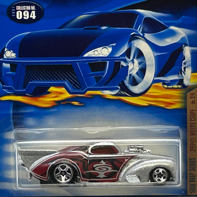 2001 HW Skin Deep Series / Jeep Willys Coupe SIL / ジープ ウィリーズ クーペ