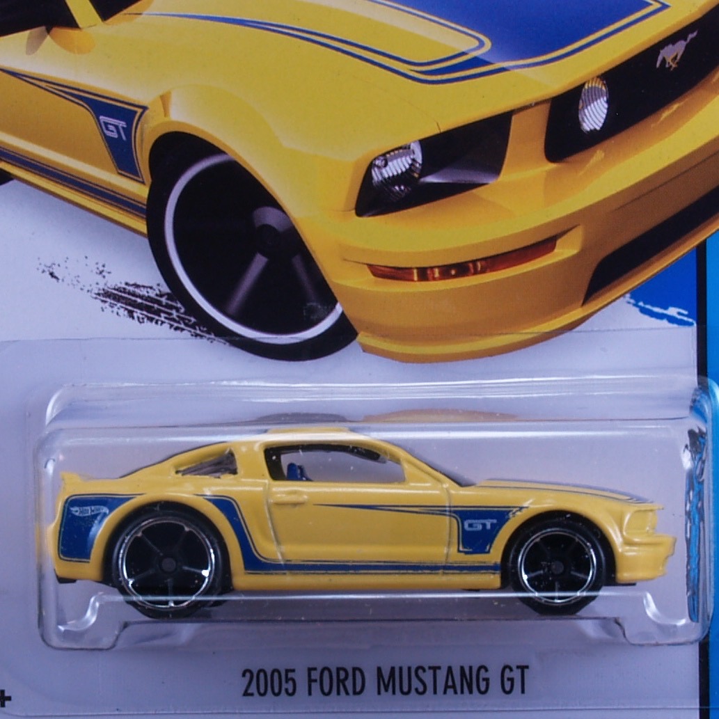 2014 HW CITY / 2005 Ford Mustang GT (YLW) / 2005 フォード・マスタング GT