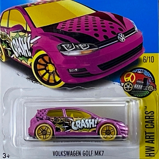2017 HW Art Cars / Volkswagen Golf MK7 / フォルクスワーゲン ゴルフ MK7 