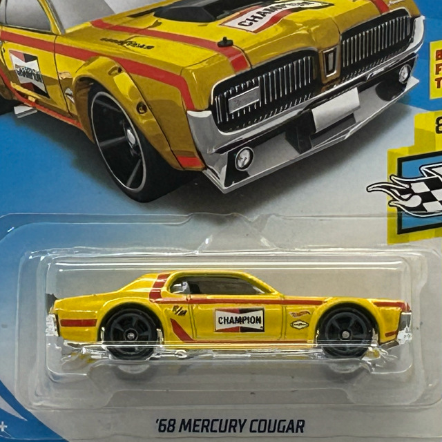 2018 HW Speed Graphics / '68 Mercury Cougar USA 50th Card / '68 マーキュリー クーガー USA50カード