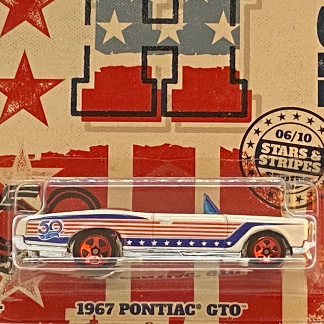 2018 50th Anniversary Stars & Stripes Collection / 1967 Pontiac GTO / 1967 ポンティアック GTO
