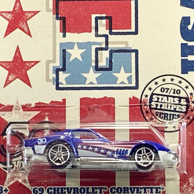 2018 50th Anniversary Stars & Stripes Series / '69 Chevrolet Corvette / '69 シボレー コルベット 【Walmart Exclusive】