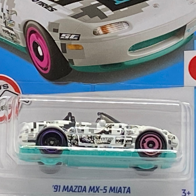 2022 HW J-Imports / '91 Mazda MX-5 Miata / '91 マツダ MX-5 ミア－タ