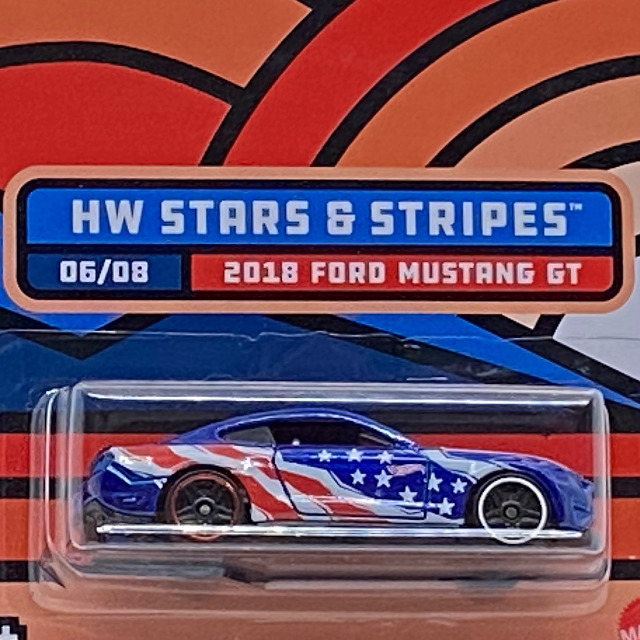 2022 HW Stars & Stripes / 2018 Ford Mustang GT / 2018 フォード マスタング GT